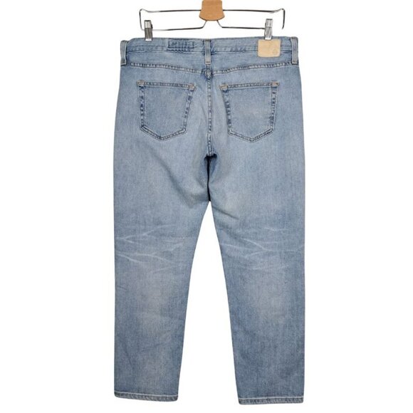 AG Adriano Goldschmied Ex-Boyfriend Slim Slouchy Slim Denim Sz.32 - Picture 3 of 10
